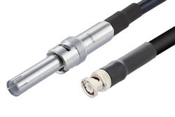 PE3W16720 - BNC オス ～ 20KV オス ケーブル, RG213 同軸