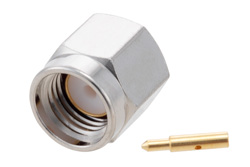 PE4005 - SMA オス コネクタ、はんだ接続、PE-SR405AL、PE-SR405FL、RG405