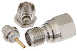 PE4031 - SMA メス コネクタ、クランプ/はんだ接続、RG55、RG58、RG141、RG142、RG223、RG303、RG400、PE-C195、PE-P195、LMR-195