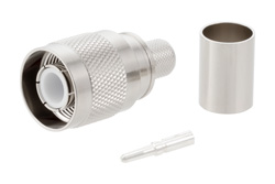 PE4232 - SC オス コネクタ、圧着/はんだ接続、RG214、RG9、RG225、RG393
