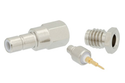 PE4268 - SMB ジャック コネクタ、クランプ/はんだ接続、RG174、RG316、RG188、PE-B100、PE-C100、.100インチ、LMR-100