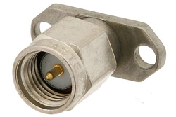 PE44031 - SMA オス フィールド交換式コネクタ、2ホールパネルマウント、.020インチピン