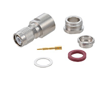 PE4449 - TNC オス コネクタ、クランプ/はんだ接続、PE-C400、PE-B400、PE-B405、LMR-400、LMR-400-DB、LMR-400-UF、.400インチ