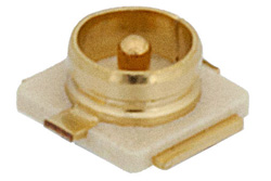 PE44594 - UMCX ジャック コネクタ、はんだ接続、表面実装PCB