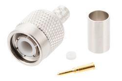 PE44634 - TNC オス コネクタ、圧着/はんだ接続、PE-C240、RG8X、.240インチ、LMR-240、LMR-240-DB、LMR-240-UF、B7808A