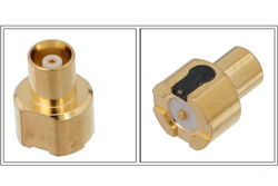 PE44660 - MCX ジャック コネクタ、はんだ接続、表面実装PCB、切替コネクタ