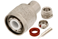 PE4479 - HN オス コネクタ、クランプ/はんだ接続、RG59、RG62、RG71