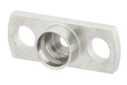 PE44950 - SMP オス リミットデテント、2ホールパネルマウント、.328インチ穴間隔