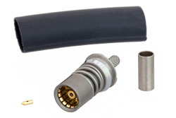 PE45319 - BMA ジャック スナップオンコネクタ、圧着/はんだ接続、RG316、RG188、RG174、PE-C100、LMR-100A