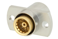 PE45322 - BMA ジャック スライドオンコネクタ、はんだ/ノンはんだピン接続、2ホールパネルマウント、RG405、PE-SR405AL、PE-SR405FL、PE-SR405FLJ