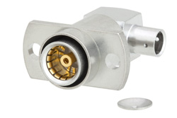 PE45329 - BMA ジャック 直角スライドオンコネクタ、はんだ接続、2ホールパネルマウント、RG402、PE-SR402AL、PE-SR402FL、PE-SR402FLJ、PE-SR402TN