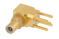 PE45377 - SSMC ジャック 直角コネクタ、はんだ接続、表面実装PCB