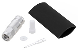 PE45543 - SMA オス 低 PIM コネクタ、はんだ接続、SPP-250-LLPL