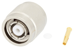 PE4671 - 逆極性 TNC オス コネクタ、はんだ接続、PE-SR402AL、PE-SR402FL、RG402