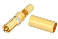 PE4800 - D-Sub レセプタクル 端子、圧着/はんだ接続、PE-C195、PE-P195、RG58、RG141、RG303、LMR-195、.195インチ