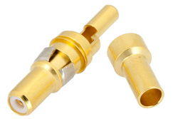 PE4809 - D-Sub プラグ 端子、圧着/はんだ接続、RG174、RG316、RG188、.100インチ、PE-B100、PE-C100、LMR-100