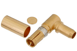 PE4847 - D-Sub レセプタクル 直角端子、圧着/はんだ接続、RG55、RG142、RG223、RG400