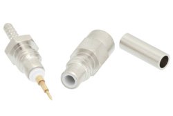 PE4927 - SMC ジャック コネクタ、圧着/はんだ接続、RG178、RG196