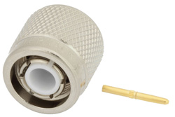 PE4975 - TNC オス コネクタ、はんだ接続、PE-047SR、PE-SR047AL、PE-SR047FL