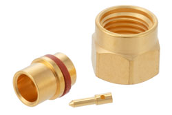 PE4987 - 2.92mm オス コネクタ、はんだ接続、PE-SR402AL、PE-SR402FL、PE-SR402FLJ、PE-SR402TN、RG402