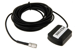 PE51066 - GPSパッシブ, RG174/16フィート, 43X33X14mm SMAメス, 1572.92-1577.92 MHz, 3 dB