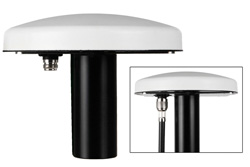 PE51068 - デュアルバンド, 高性能 L1 & L2 GPS パッシブアンテナ, 139X178mm 直径, Nメス, L1: 1530-1580 MHz | L2: 1220-1230 MHz, 6 dBic