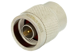 PE6009 - 2 W RF ロード最大 18 GHz、N オス、ニッケルメッキ真鍮