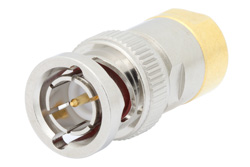 PE6051 - 0.5 W RF ロード最大 1,000 MHz、75 Ω、BNC オス、ニッケルメッキ真鍮