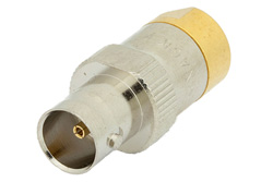 PE6052 - 0.5 W RF ロード最大 1,000 MHz、75 Ω、BNC メス、ニッケルメッキ真鍮