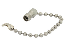 PE6070 - 0.5 W RF ロード鎖付最大 12.4 GHz、SMA メス、防錆処理ステンレス鋼