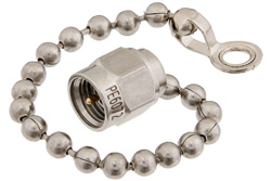 PE6072 - 1 W RF ロード鎖付最大 18 GHz、SMA オス、防錆処理ステンレス鋼