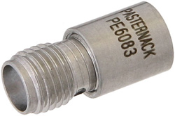 PE6083 - 2 W RF ロード最大 18 GHz、SMA メス、防錆処理ステンレス鋼