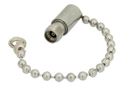 PE6088 - 0.5 W RF ロード鎖付最大 40 GHz、2.92mm メス、防錆処理ステンレス鋼