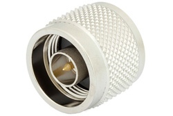 PE6153 - 2 W RF ロード最大 2 GHz、N オス、ニッケルメッキ真鍮