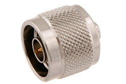 PE6154 - 2 W RF ロード最大 4 GHz、N オス、ニッケルメッキ真鍮