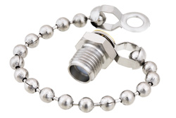 PE6251 - SMA メス ショート、3.5 インチ鎖付き