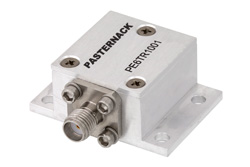 PE6TR1001 - 50 W RF ロード最大 6 GHz、SMA メス、化成フィルムメッキアルミニウム