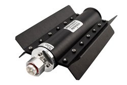 PE6TR1031A - 60 W RF 終端器、最大 2.7 GHz、4.3-10 オス 黒色 陽極酸化処理アルミニウム