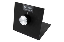 PE7034-1 - 一段 0-1 dB ロータリ ベンチ 減衰器; 50 Ω BNCジャック; 1 W; DC-1 GHz