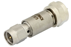 PE7075 - 50 Ω SMA オス 〜 75 Ω F オス 整合パッド、DC 〜 3 GHz