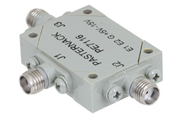 PE7116 - 吸収型 SPDT、PIN ダイオードスイッチ、動作周波数 8 GHz 〜 12 GHz、最大 0.5 W (+27 dBm)、SMA