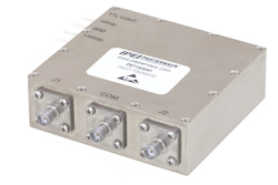 PE71S2041 - 吸収型 SPDT、PIN ダイオードスイッチ、動作周波数 800 MHz 〜 2.7 GHz、最大 100 W (+50 dBm)、SMA