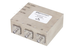PE71S2042 - SPDT、PIN ダイオードスイッチ、動作周波数 20 MHz 〜 2.5 GHz、最大 25 W (+44 dBm)、SMA