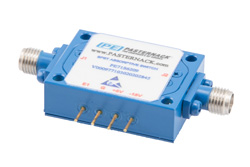 PE71S6209 - 吸収型 SPST、PIN ダイオードスイッチ、動作周波数 500 MHz 〜 18 GHz、最大 0.1 W (+20 dBm)、フィールド交換式、SMA