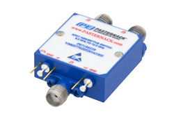 PE71S6239 - 吸収型 SPDT、PIN ダイオードスイッチ、動作周波数 8 GHz 〜 12 GHz、最大 0.1 W (+20 dBm)、フィールド交換式、SMA