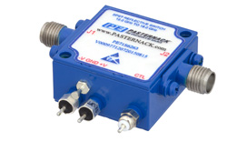 PE71S6263 - SPST、PIN ダイオードスイッチ、動作周波数 12 GHz 〜 18 GHz、最大 0.1 W (+20 dBm)、フィールド交換式、SMA