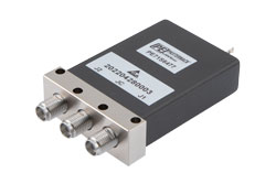 PE71S6477 - SPDT メカニカルリレー ラッチング スイッチ, DC ～ 26.5 GHz, 20W, 12V, セルフカットオフ, SMA