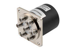 PE71S6486 - SP6T メカニカルリレー ノーマルオープン スイッチ, DC ～ 26.5 GHz, 20W, 12V, SMA