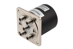 PE71S6488 - SP4T メカニカルリレー ノーマルオープン スイッチ, DC ～ 40 GHz, 3W, 12V, 2.92 mm