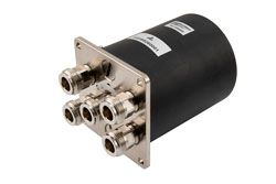 PE71S6500 - SP4T メカニカルリレー ノーマルオープン スイッチ, DC ～ 12.4 GHz, 50W, 28V, TTL, N